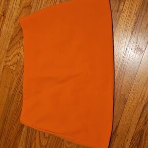 Forever 21 Orange Mini Skirt